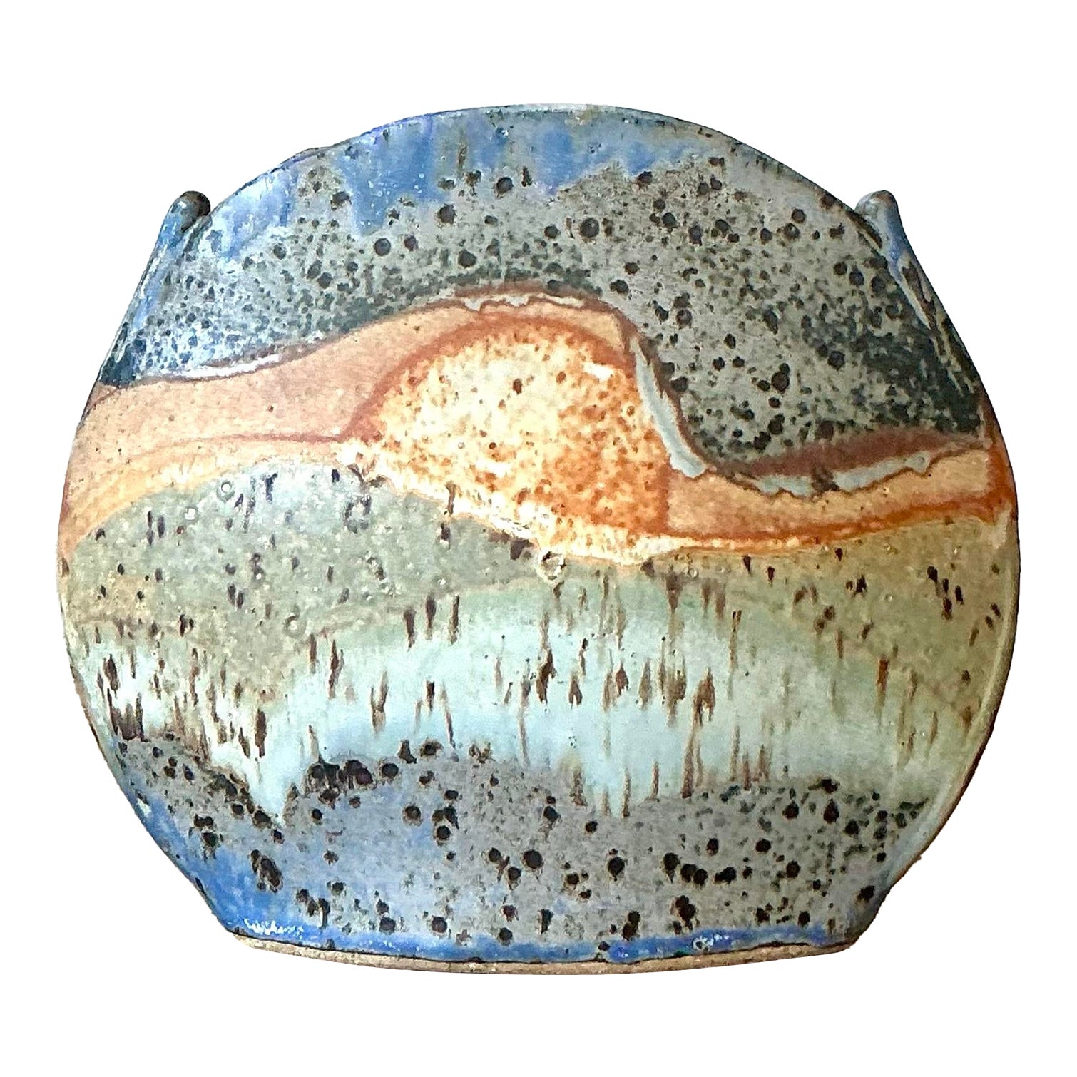 Vintage Boho Original Studio Pottery Vase