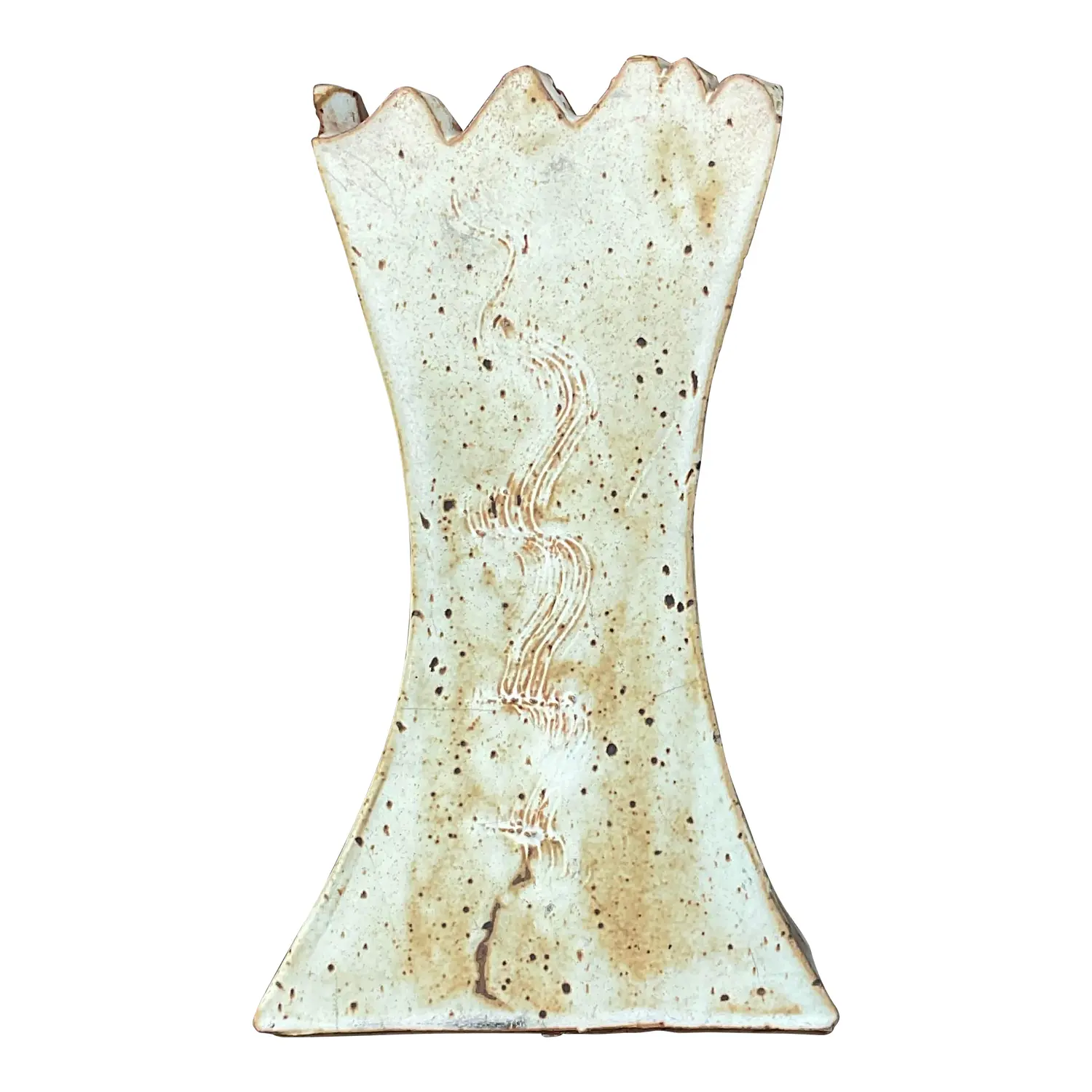 Vintage Boho Original Studio Pottery Vase