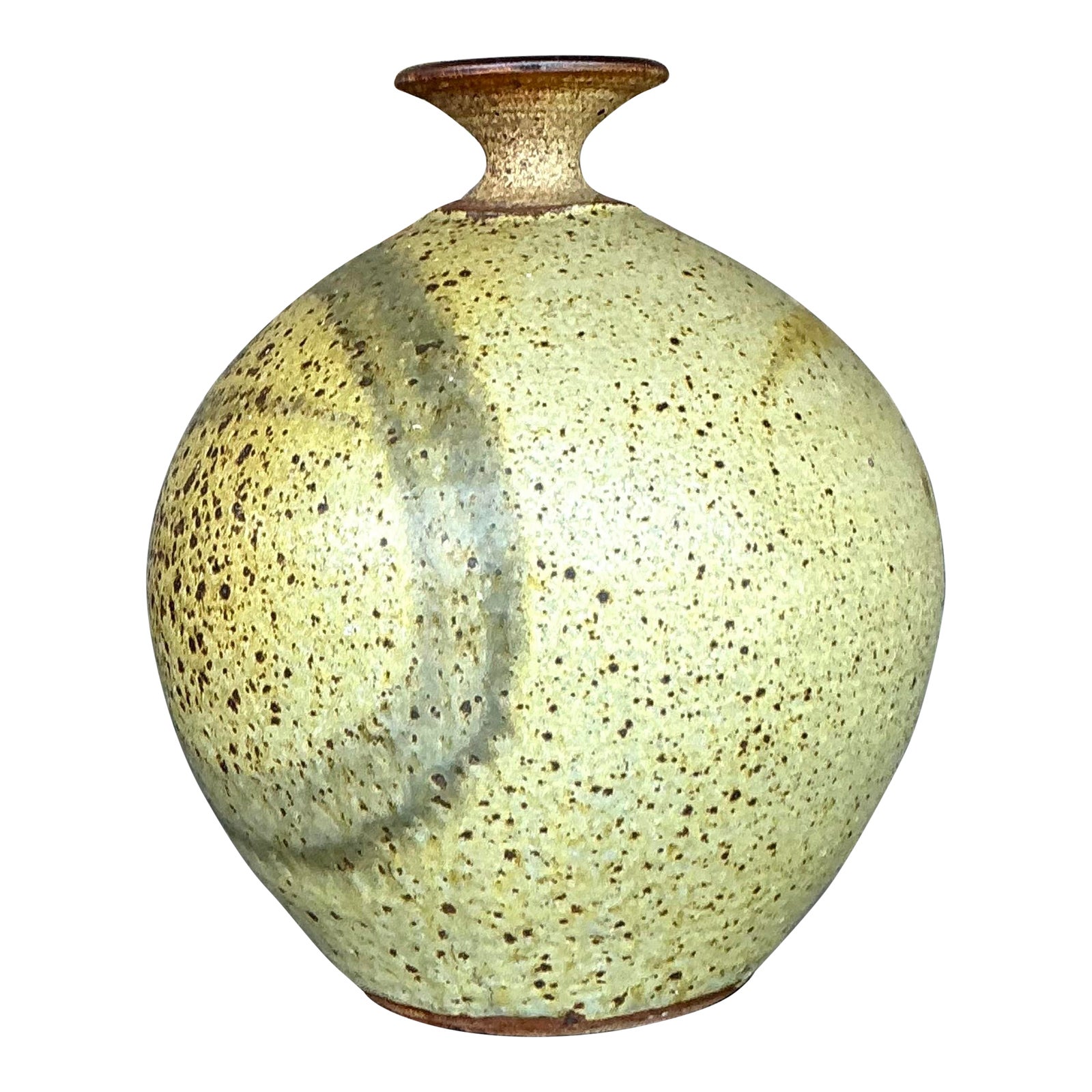 Vintage Boho Original Studio Pottery Vase - Detail view