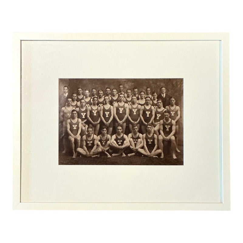 Vintage Boho Original Yale Swim Team Photo