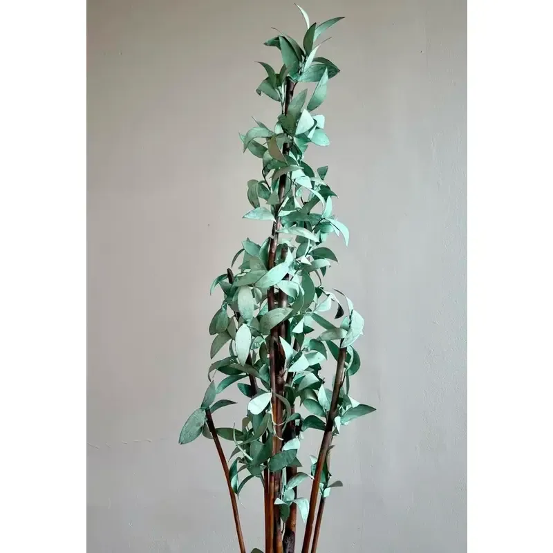 Vintage Boho Patinated Copper Tree Sculpture - Top view