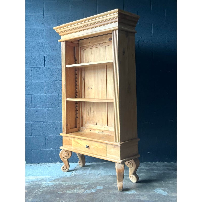 Vintage Boho Pine Etagere - Top view