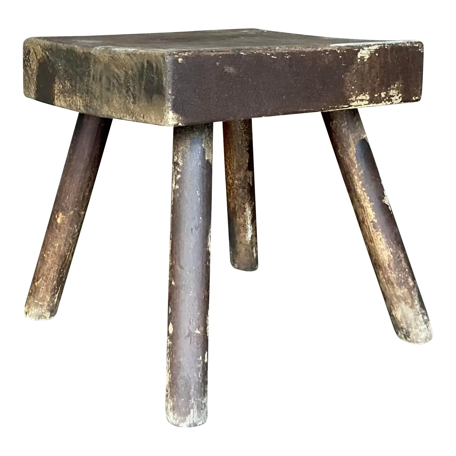 Vintage Boho Primitive Stool