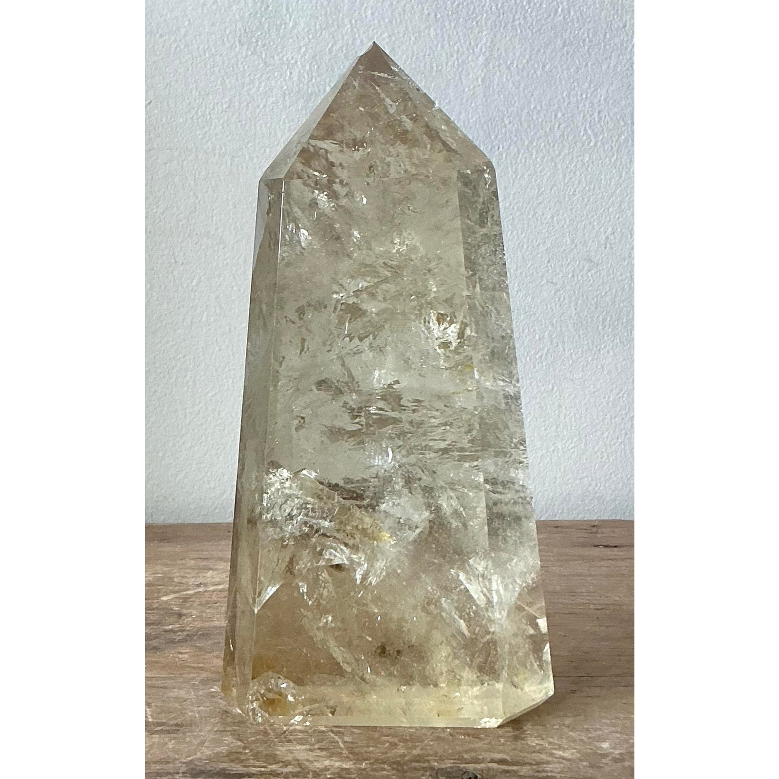 Vintage Boho Rock Crystal Tower - Detail view