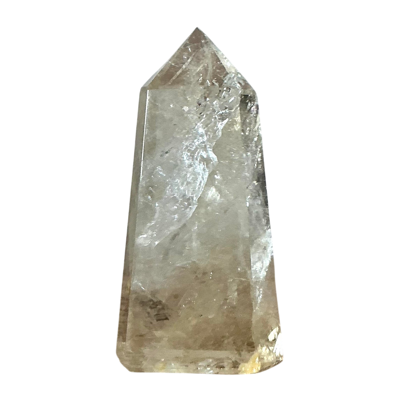 Vintage Boho Rock Crystal Tower