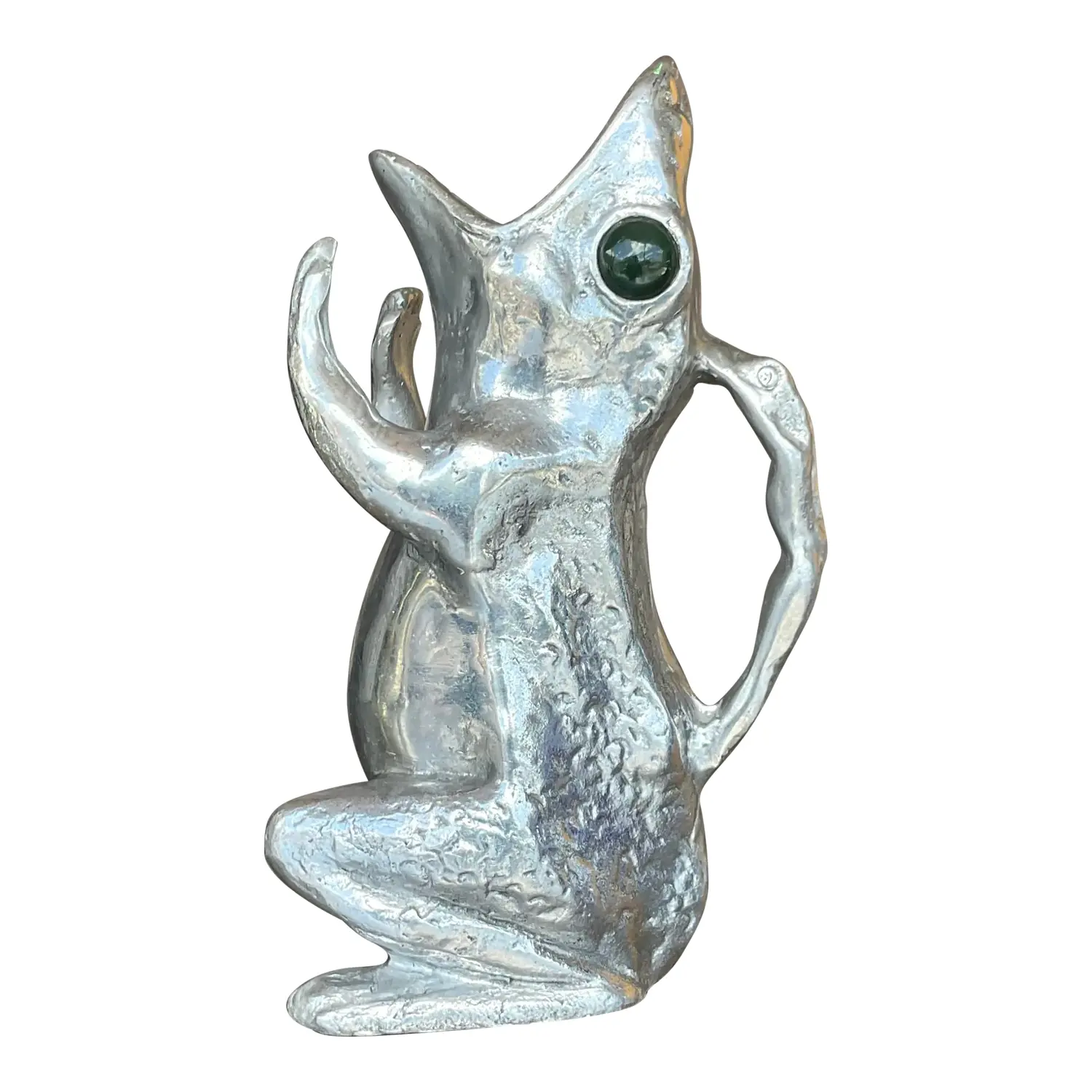 Vintage Boho Signed Arthur Court Frog Pitcher
