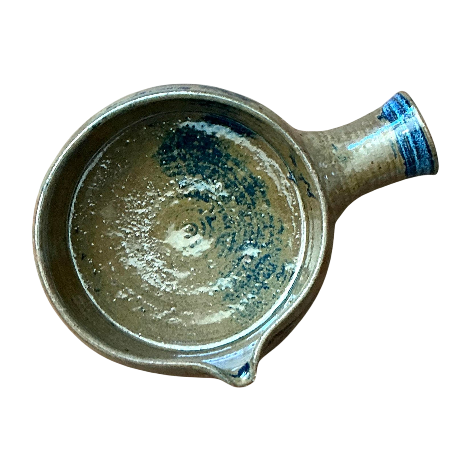 Vintage Boho Studio Pottery Bowl - Detail view