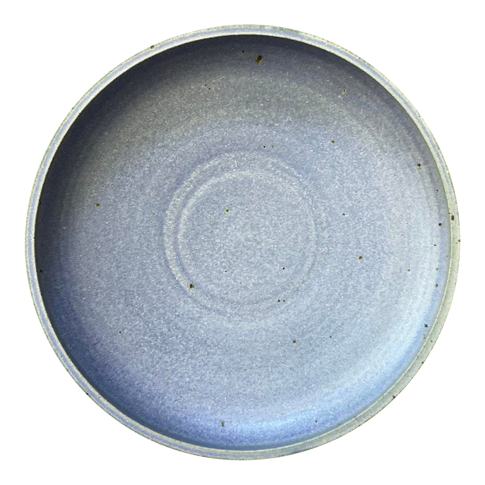 Vintage Boho Studio Pottery Platter - Detail view