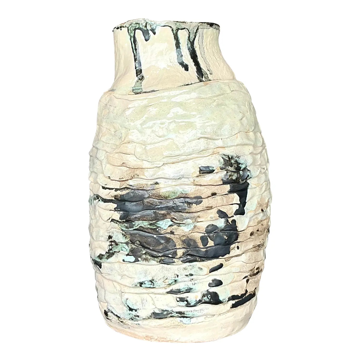Vintage Boho Studio Pottery Vase