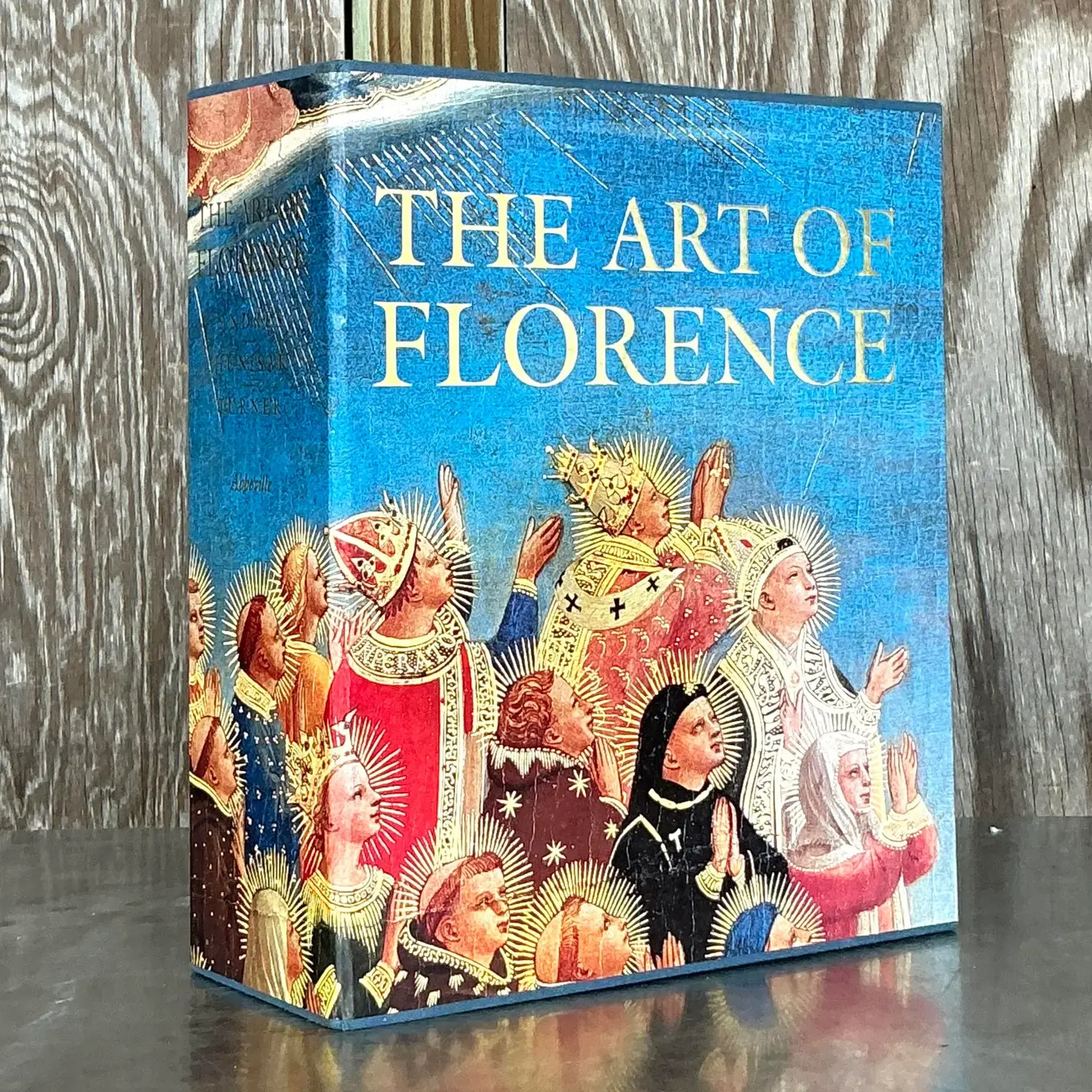 Vintage Boho “The Art of Florence” Book - Back view