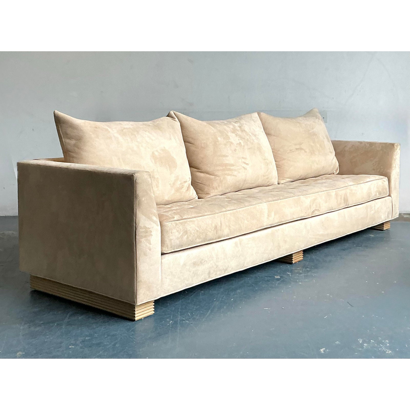 Vintage Boho Tomlinson for Judith Norman Sofa - Side view