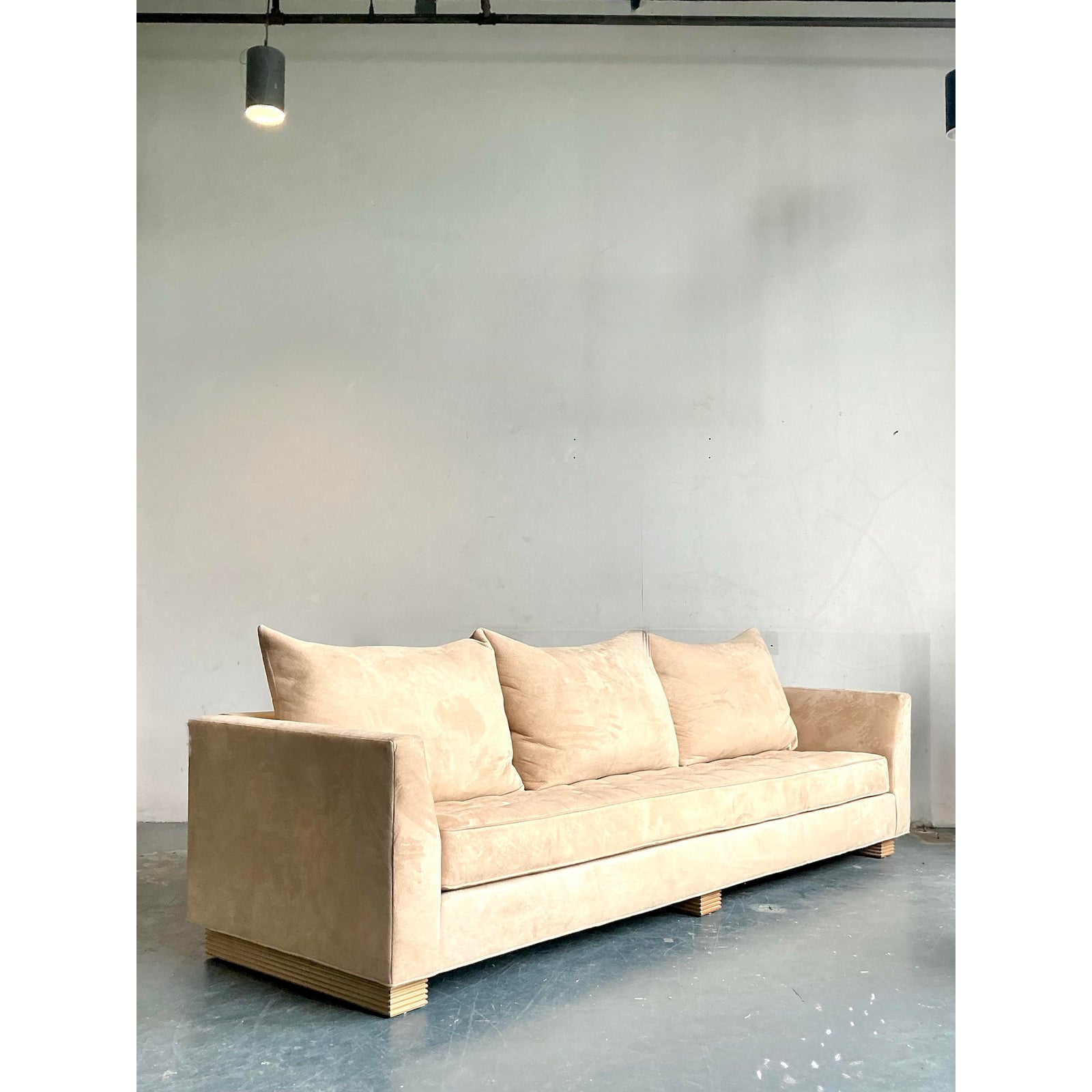 Vintage Boho Tomlinson for Judith Norman Sofa - Back view