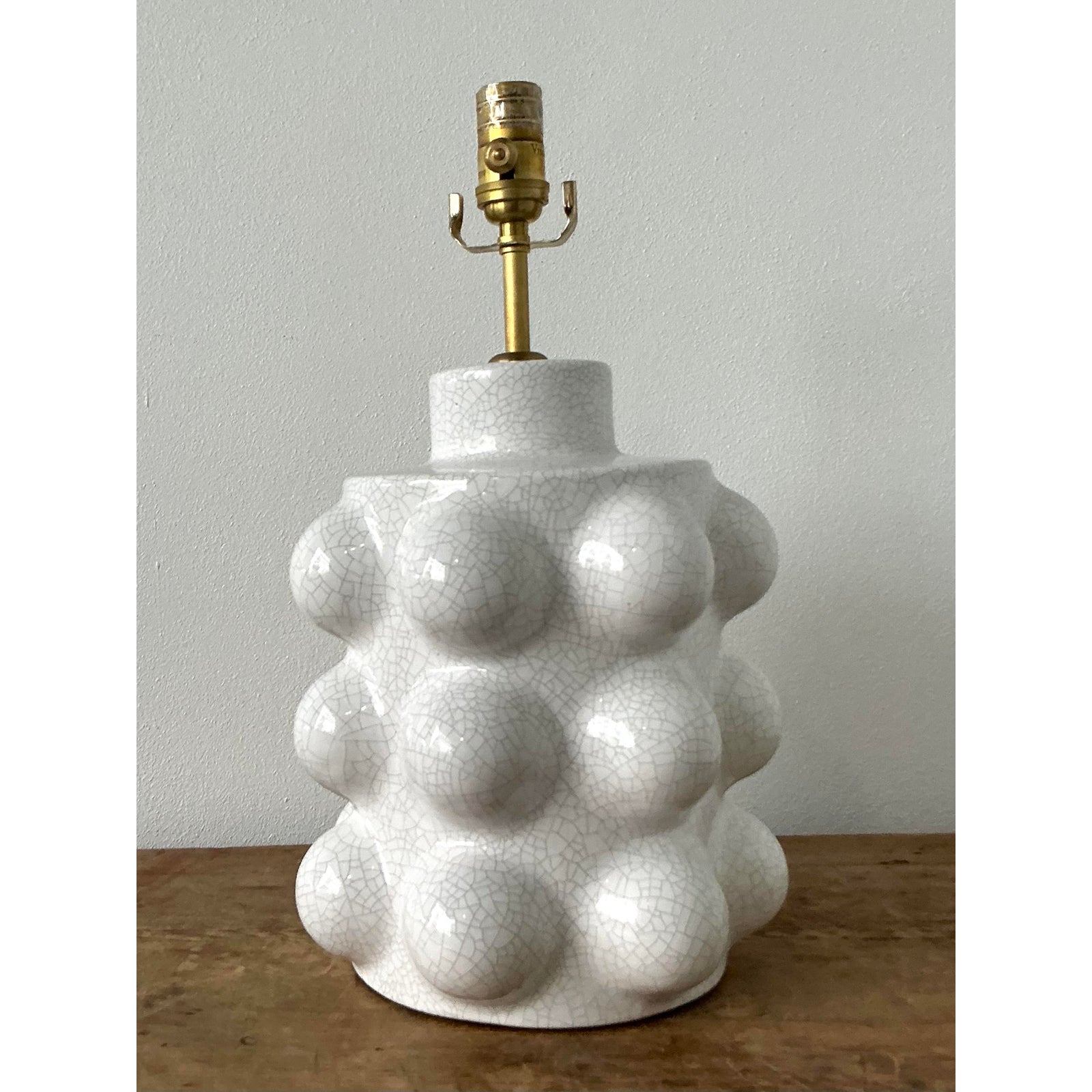 Vintage Boho Visual Comfort “Verdra” Table Lamp - Back view