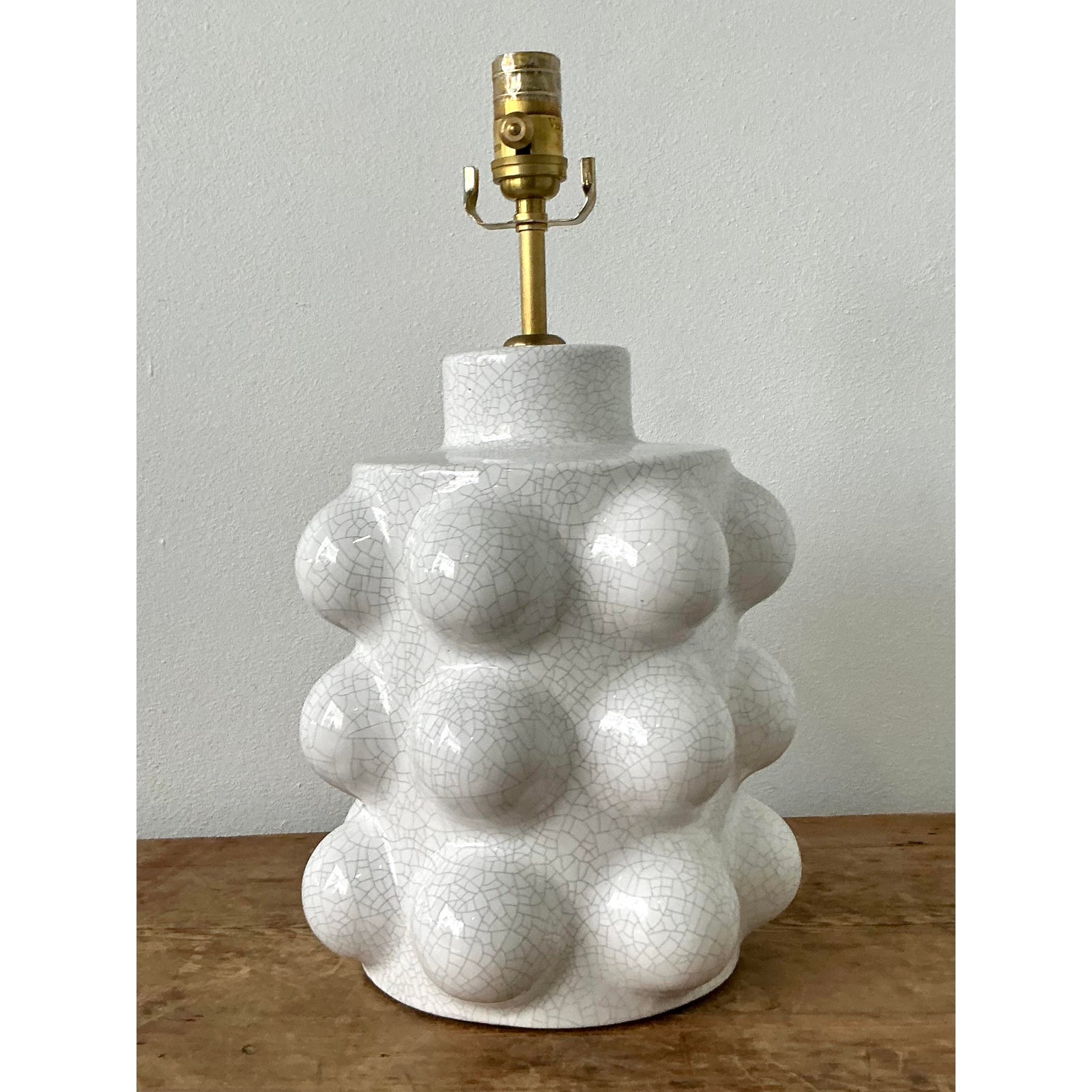 Vintage Boho Visual Comfort “Verdra” Table Lamp - Top view