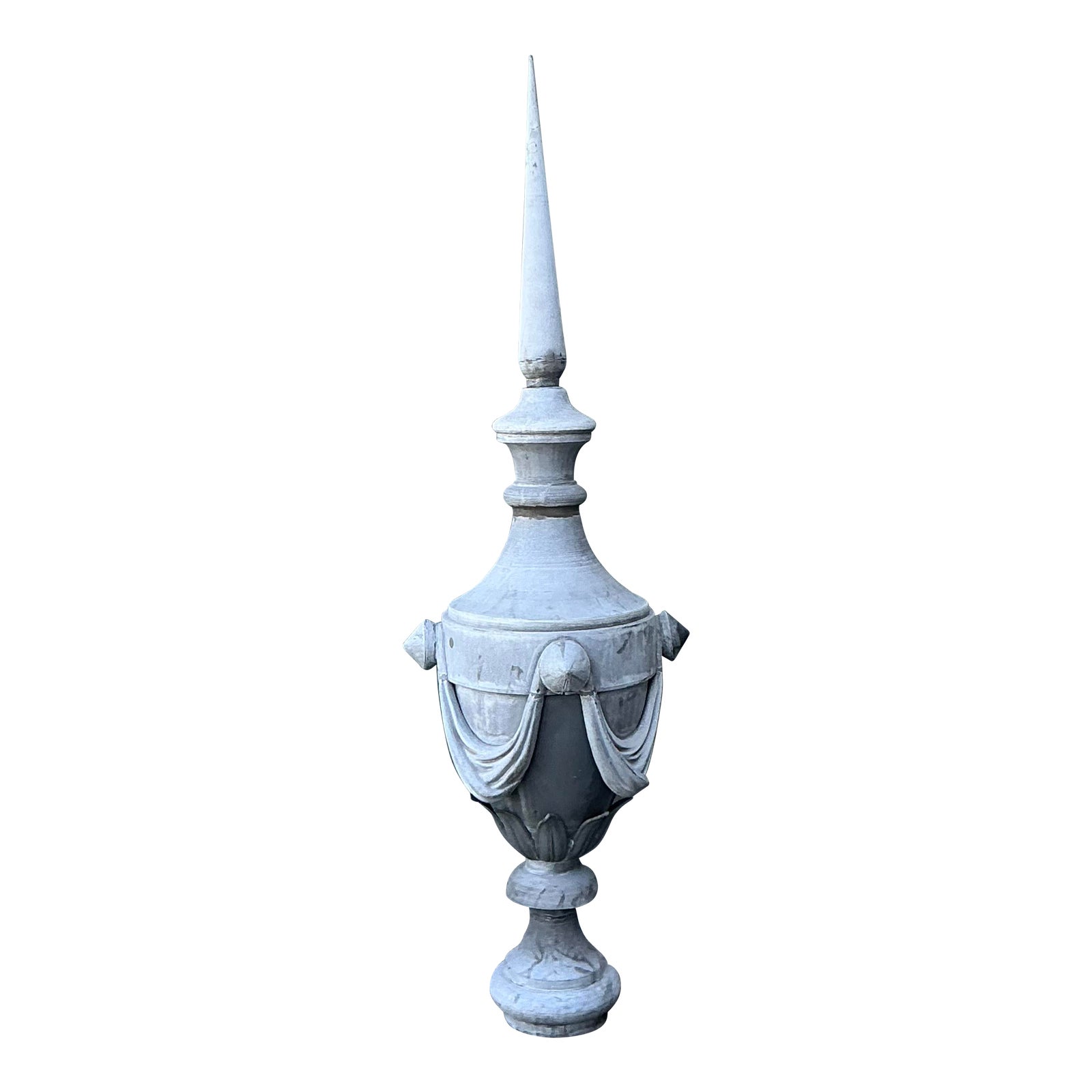 Vintage Boho Zinc Architectural Spire