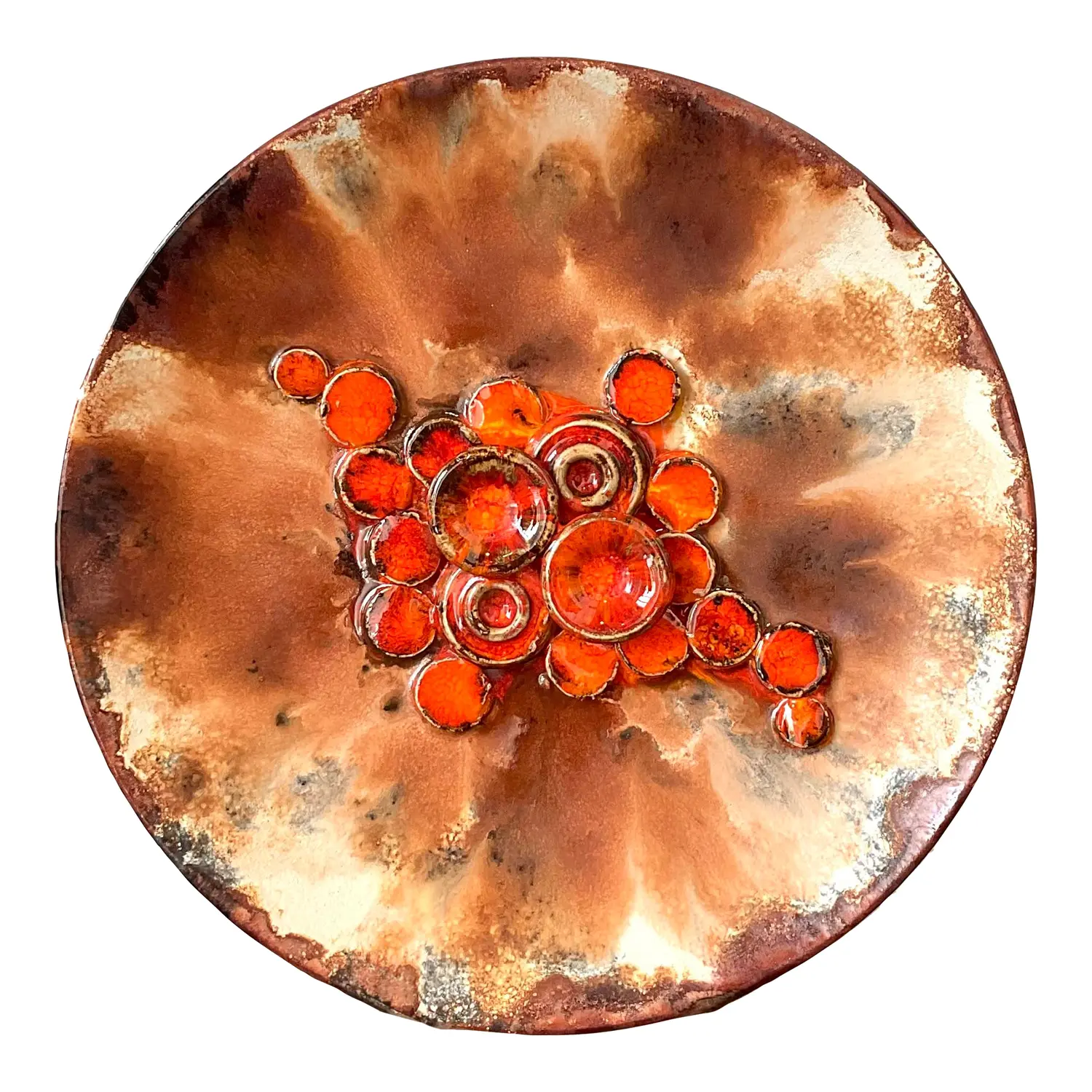 Vintage Brueghel Ceramic Plate