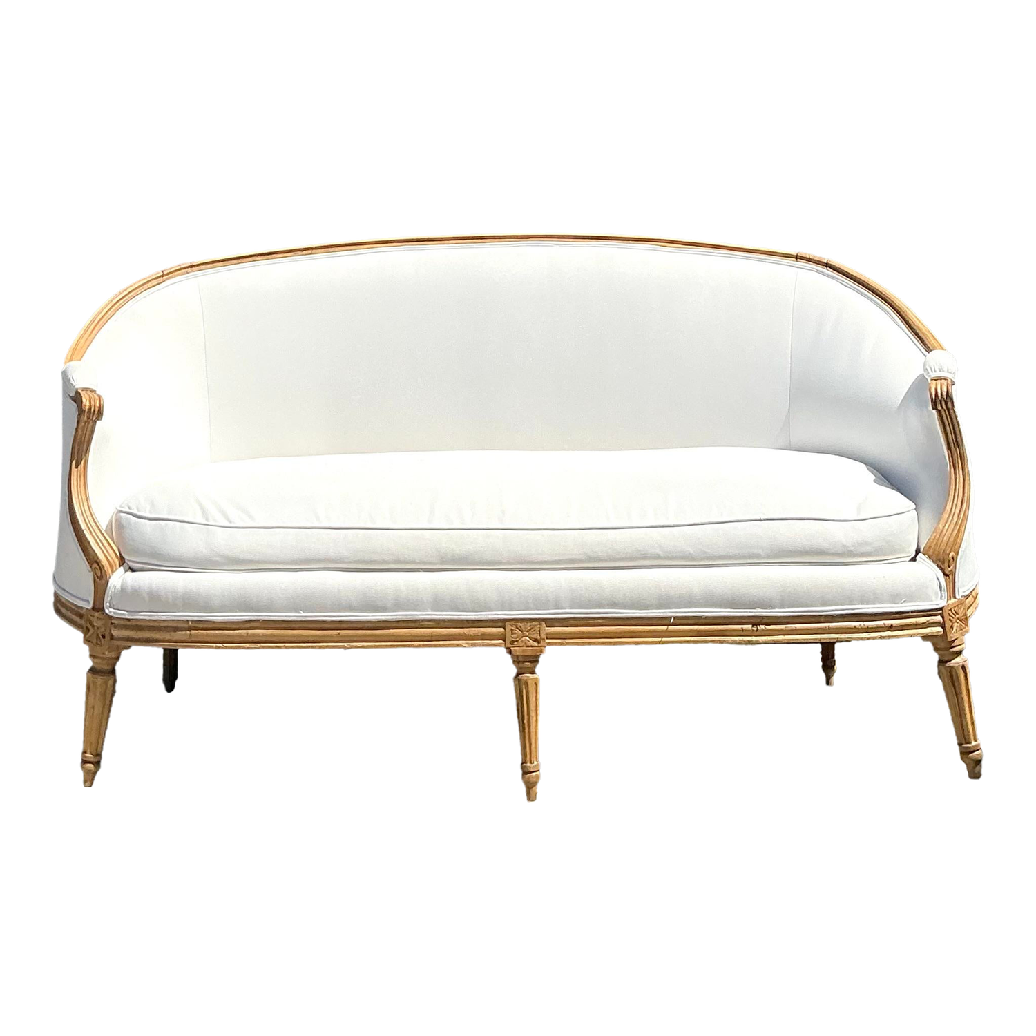 Vintage Carved Canape Sofa - Detail view