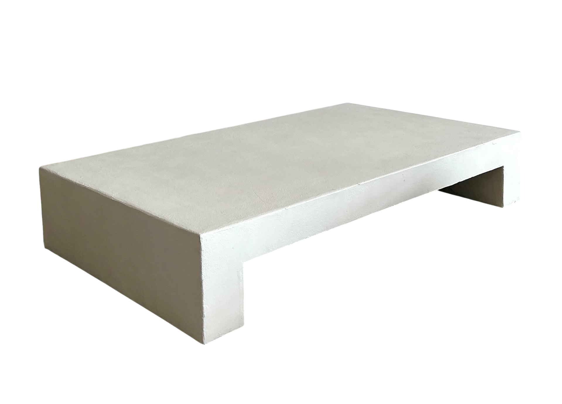 Vintage Cement Low Profile Table