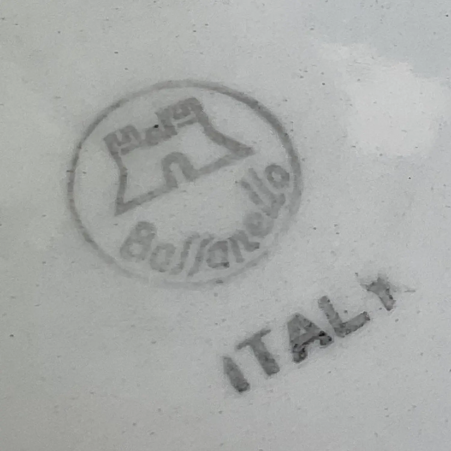 Vintage Coastal Italian Baffanella Nautical Dinner Plates - Set of 12 - Detail view