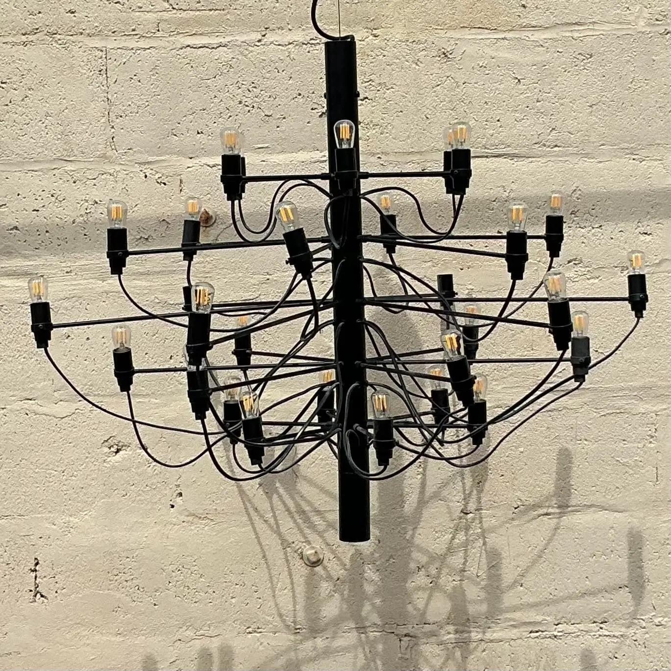 Vintage Contemporary Flos Chandelier - Top view