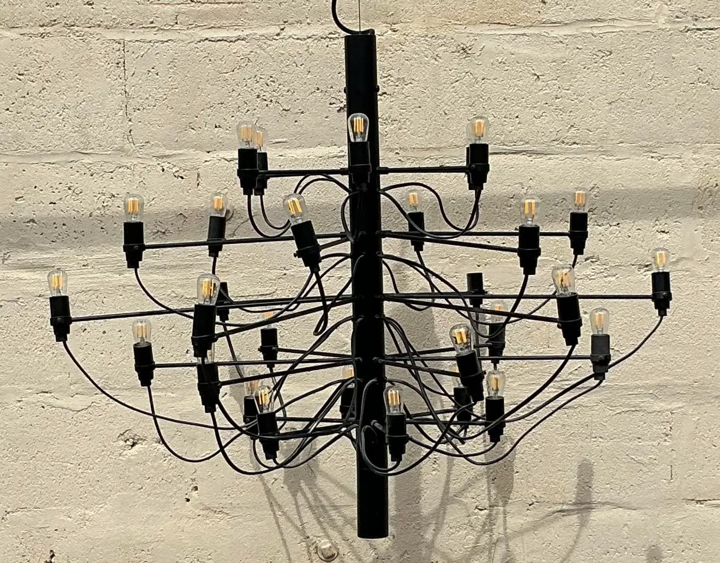 Vintage Contemporary Flos Chandelier - Back view