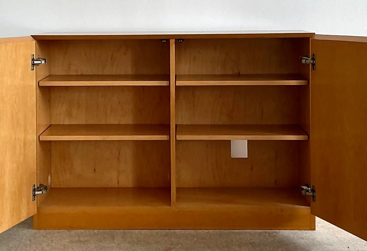 Vintage Custom Two Part Long Credenza - Detail view