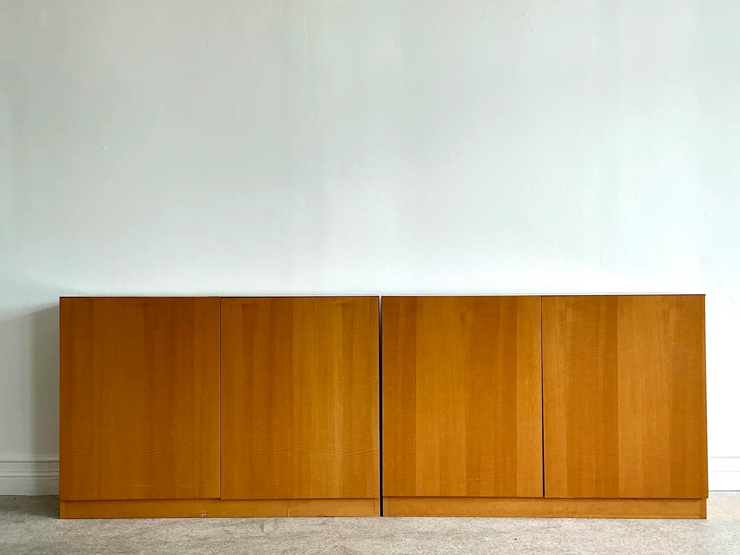 Vintage Custom Two Part Long Credenza - Back view