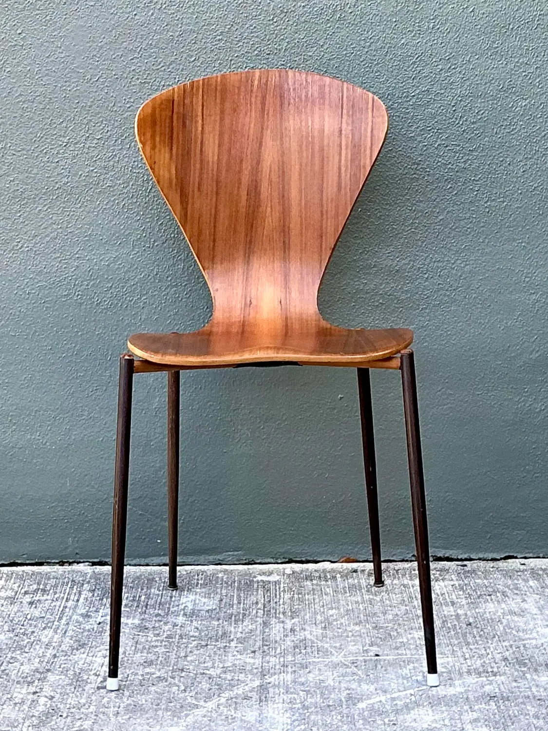 Vintage Danish Bent Plywood Chair - Detail view