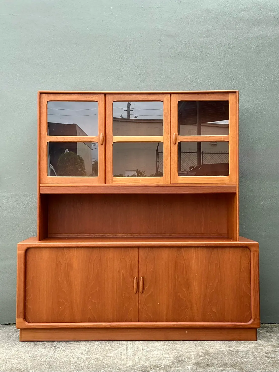 Vintage Danish Drylund Teak Cabinet - Back view