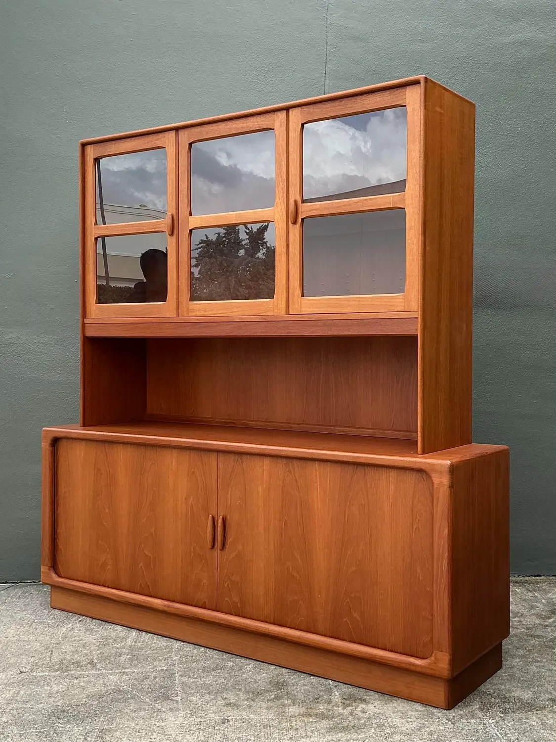 Vintage Danish Drylund Teak Cabinet - Side view