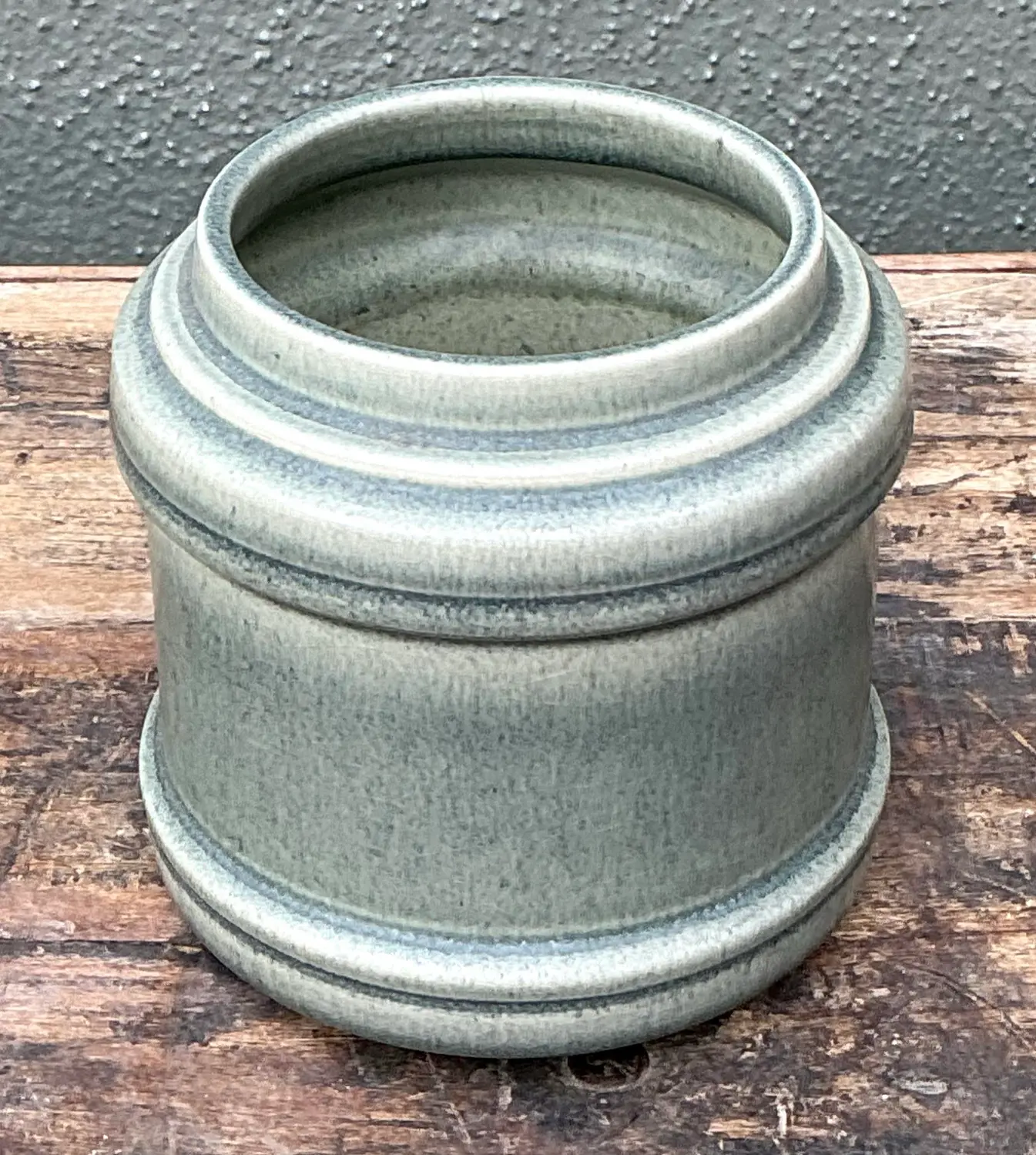 Vintage Danish Studio Pottery Bowl - Top view