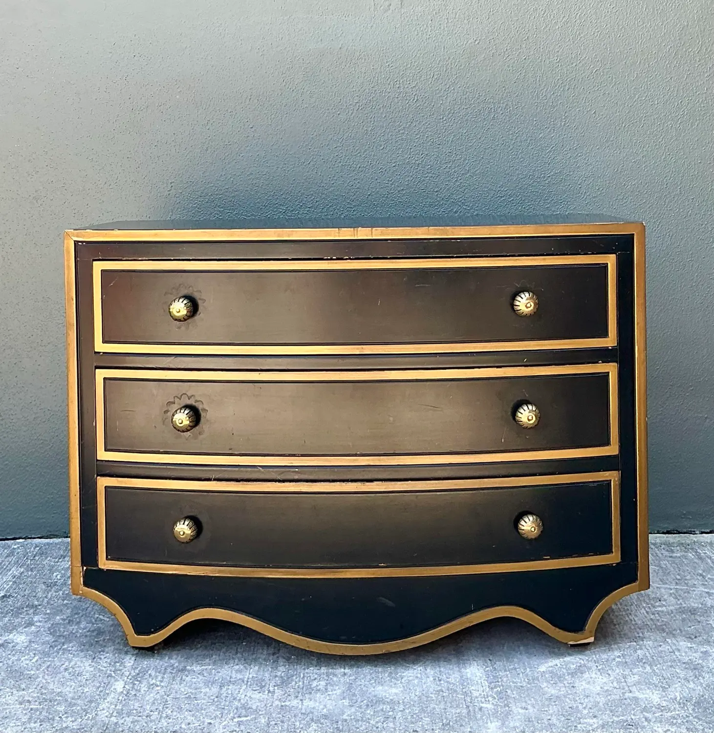 Vintage Dorothy Draper Casablanca Viennese Chest of Drawers - Side view