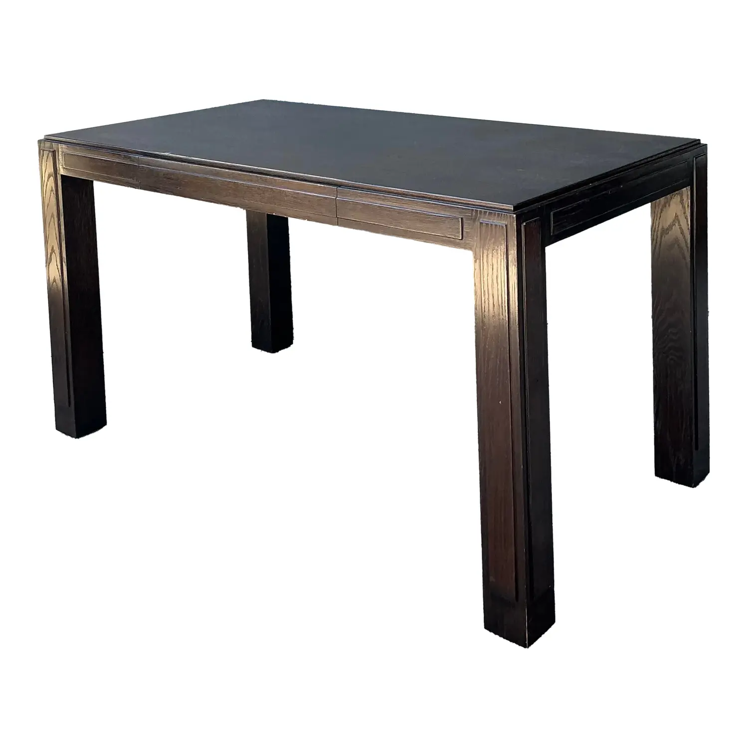 Vintage Ebony Parsons Desk
