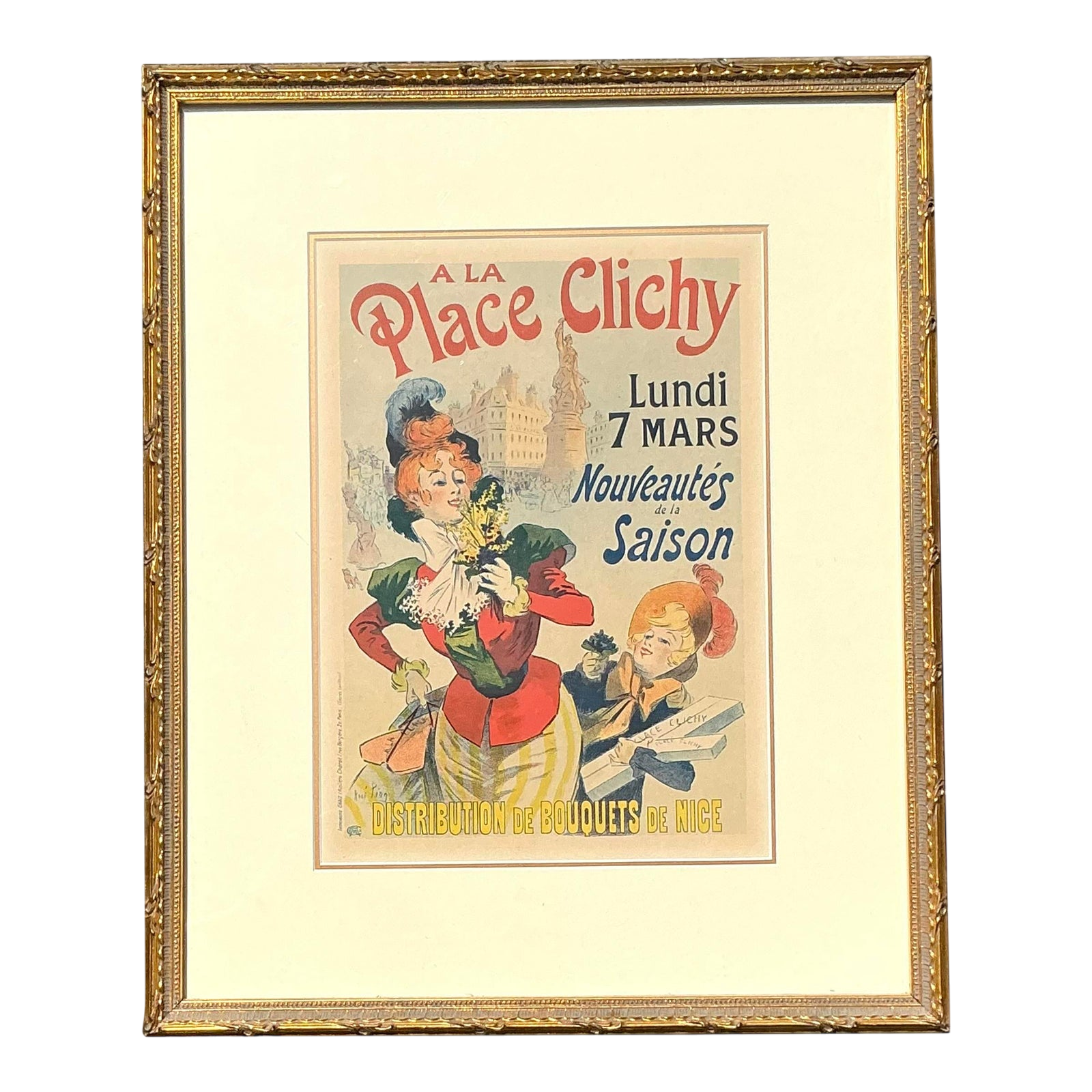Vintage French Advertising Print