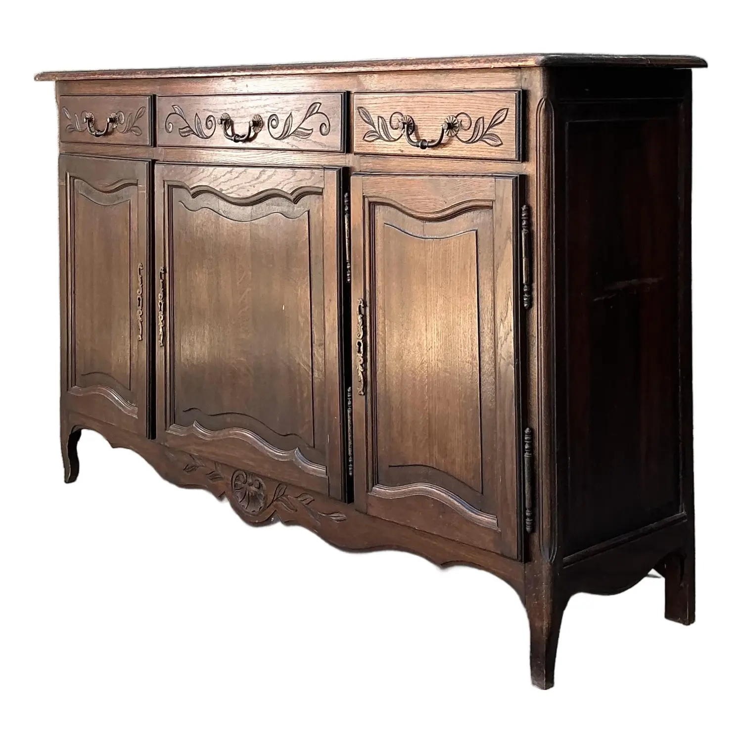 Vintage French Carved Sideboard