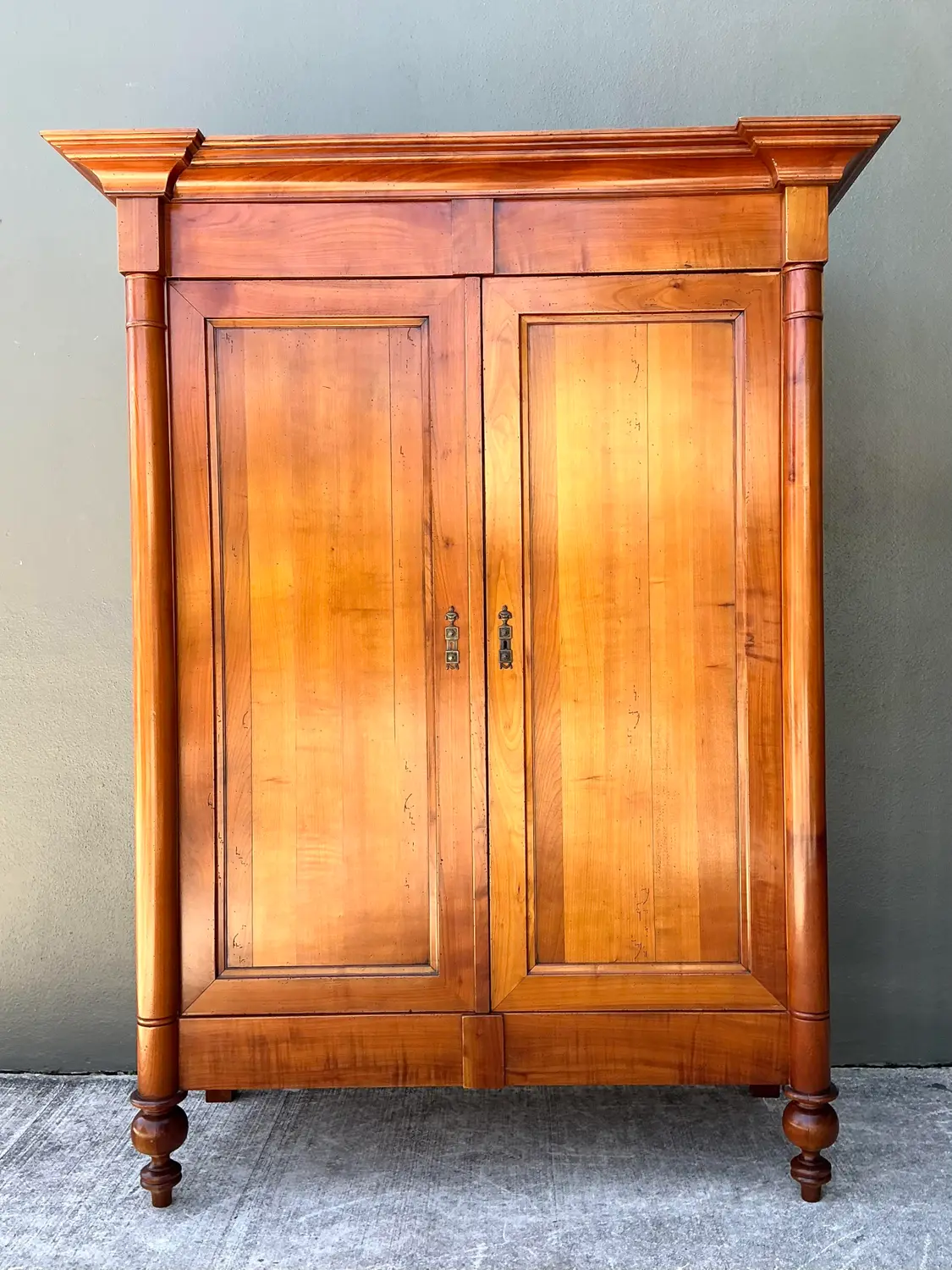 Vintage Geka Column Armoire - Back view