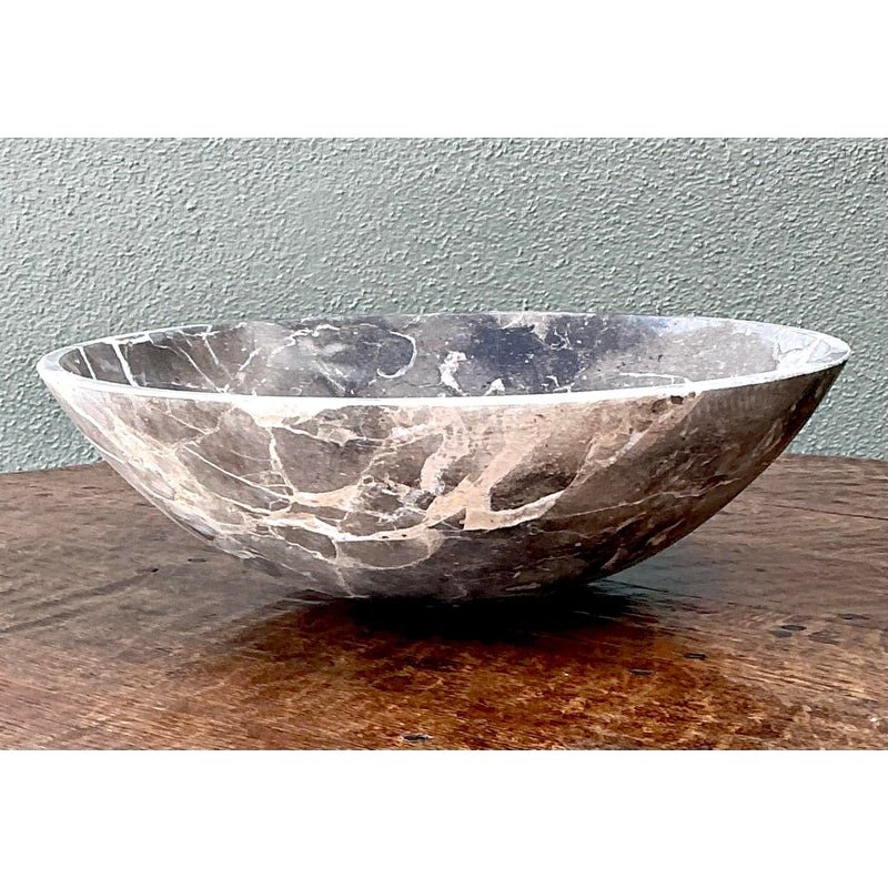 Vintage Grey Stone Sink - Top view