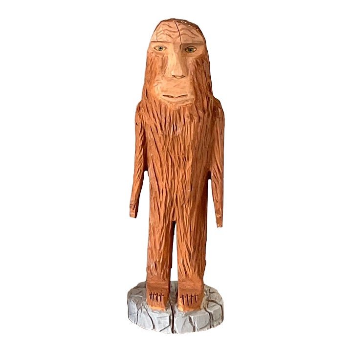 Vintage Hand Carved Figure