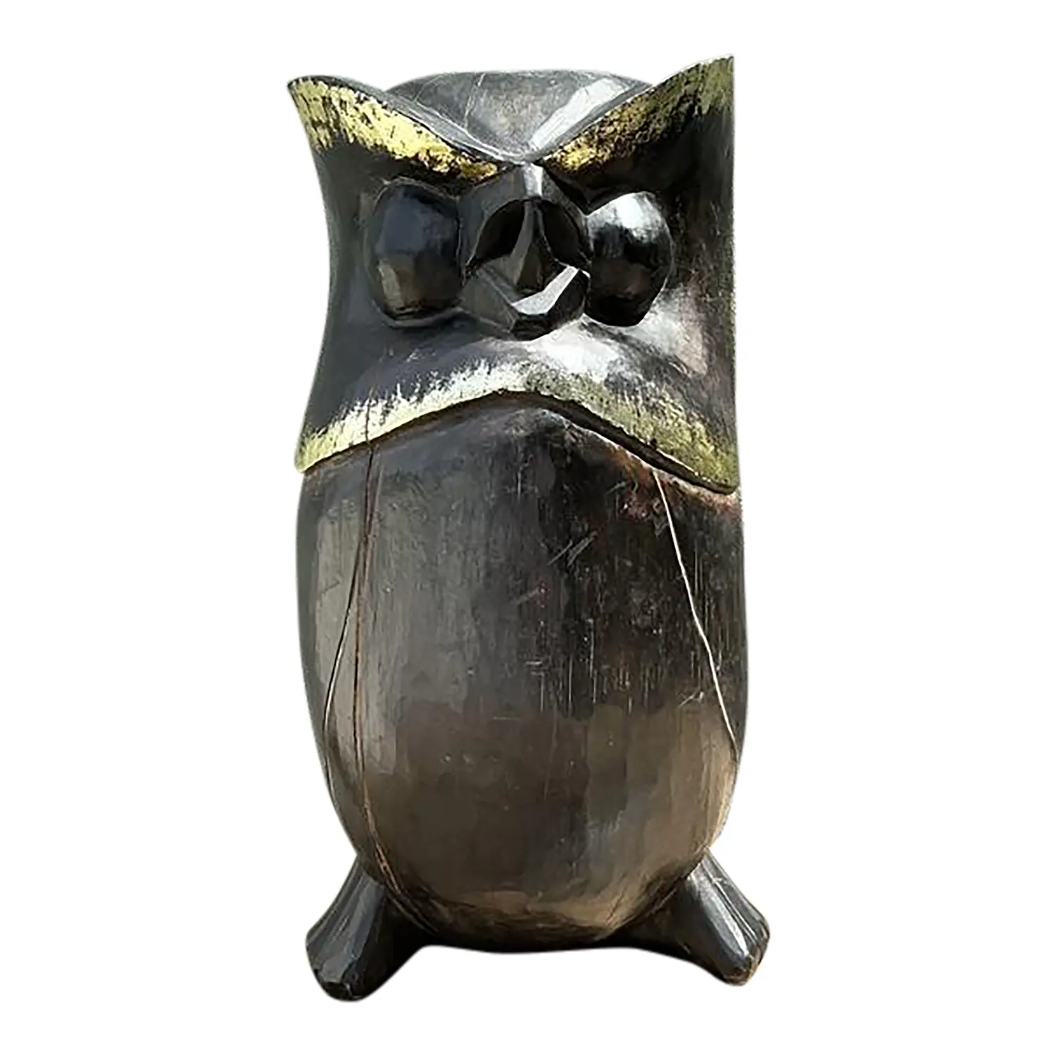 Vintage Hand Carved Owl