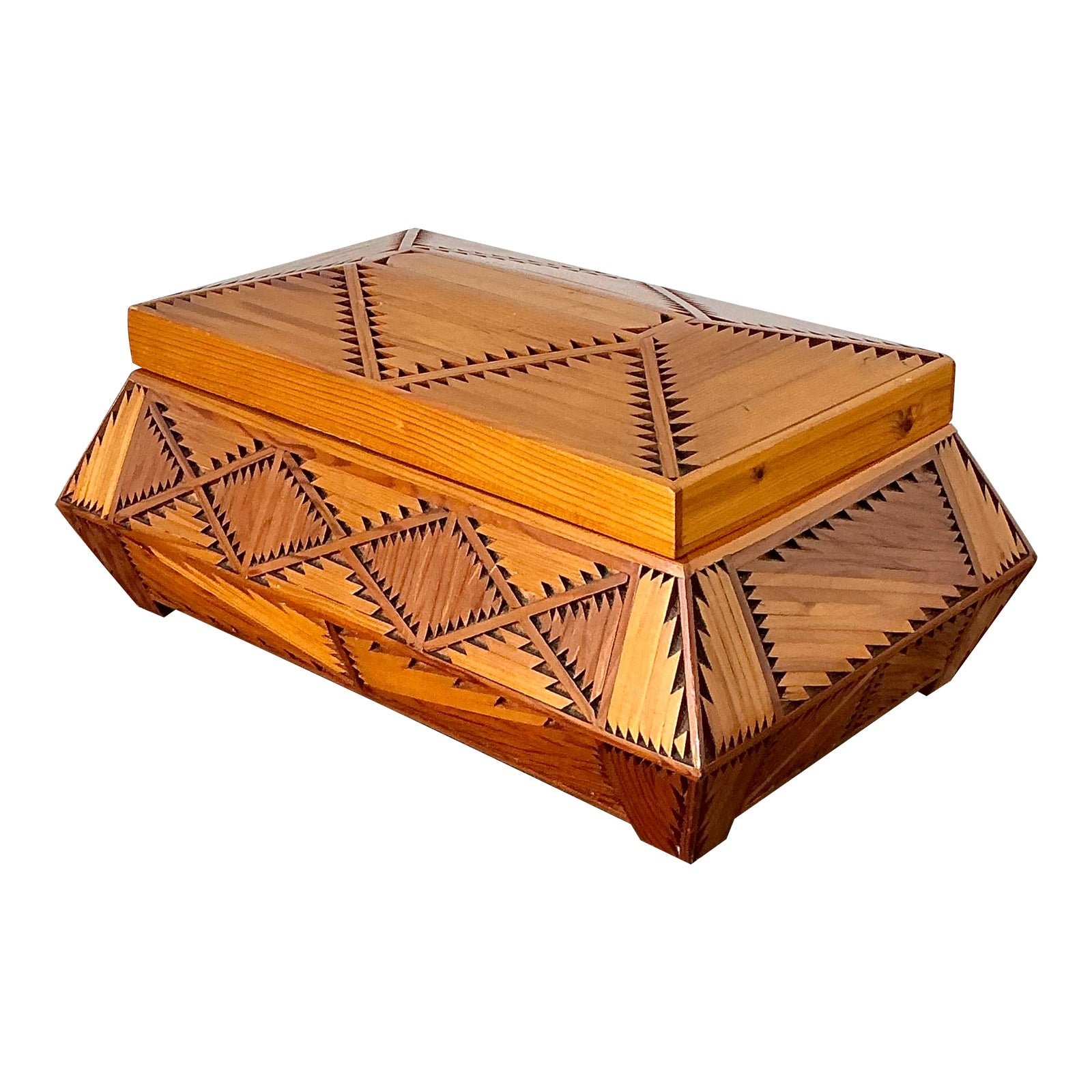 Vintage Hand Made Wood Box