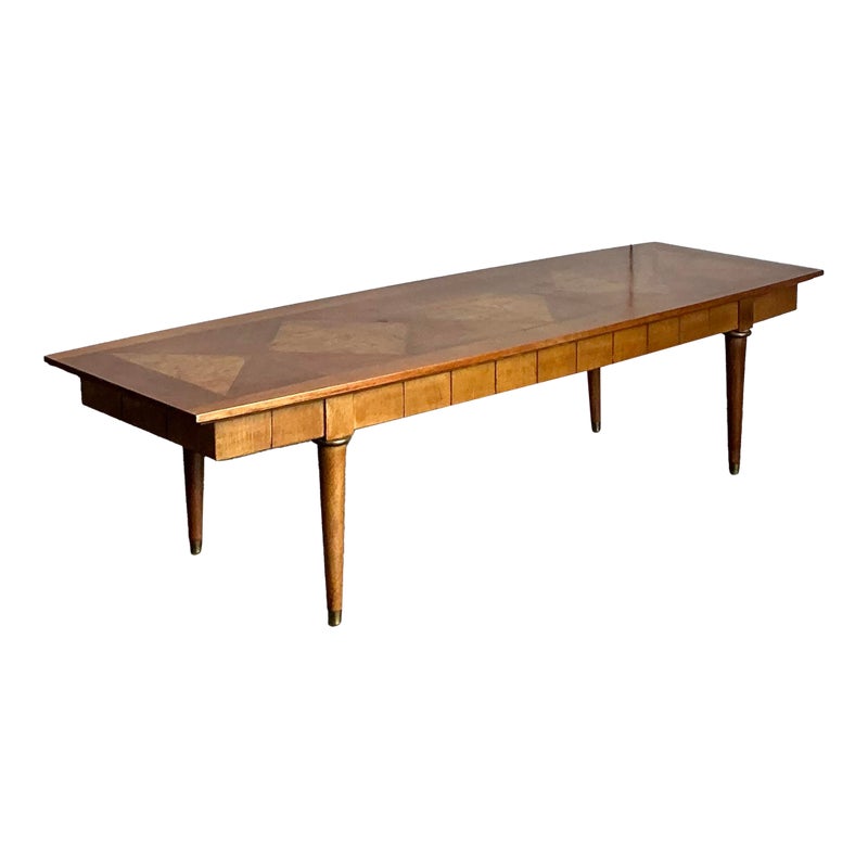 Vintage Harlequin Surfboard Coffee Table - Detail view