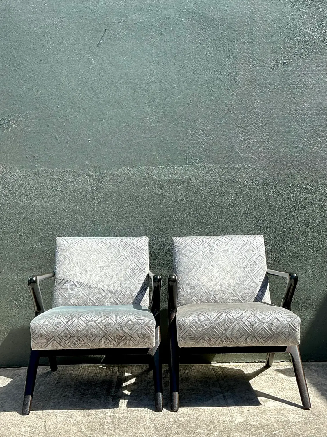 Vintage Holly Hunt “Capri” Lounge Chairs - Top view