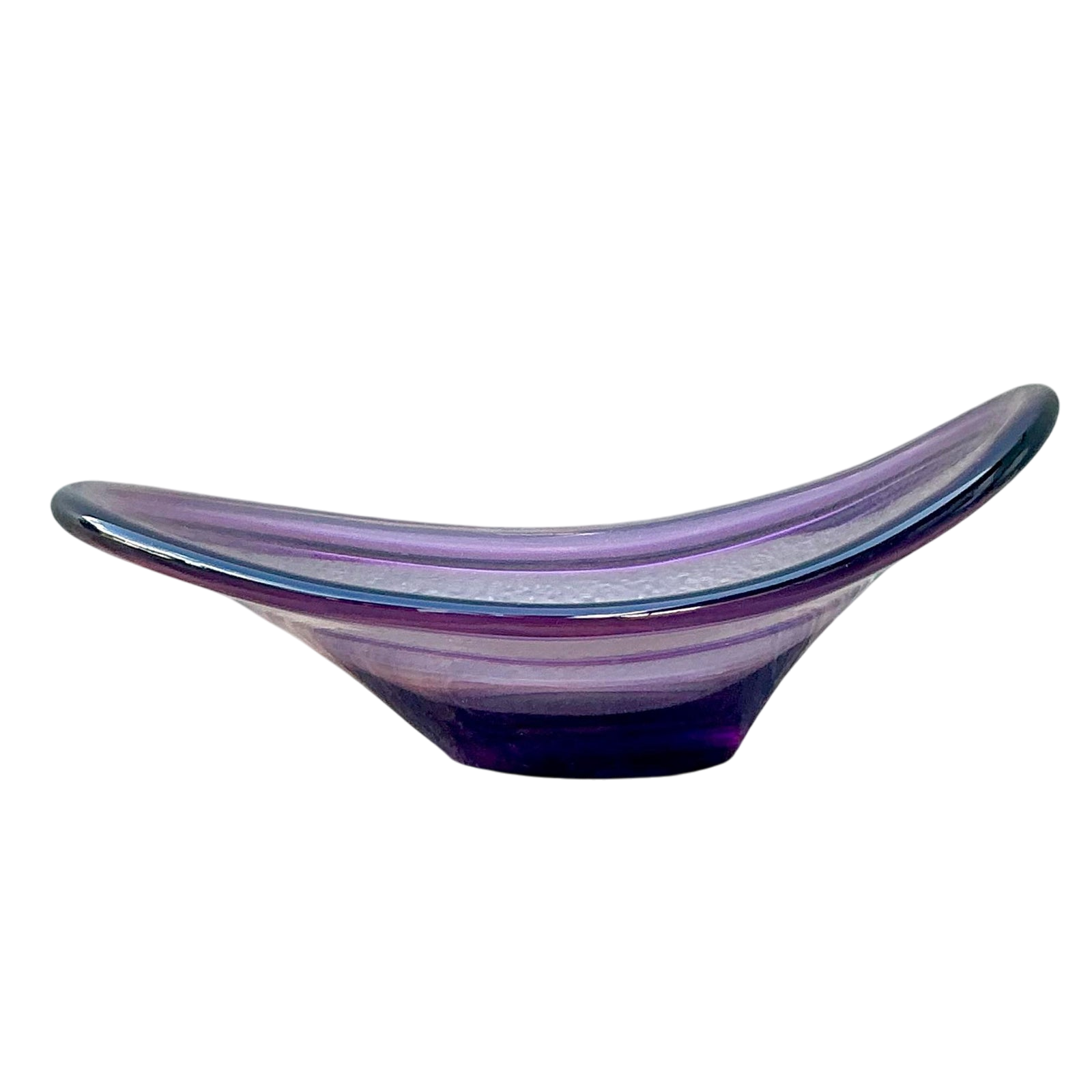 Vintage Italian Art Glass Bowl After Murano
