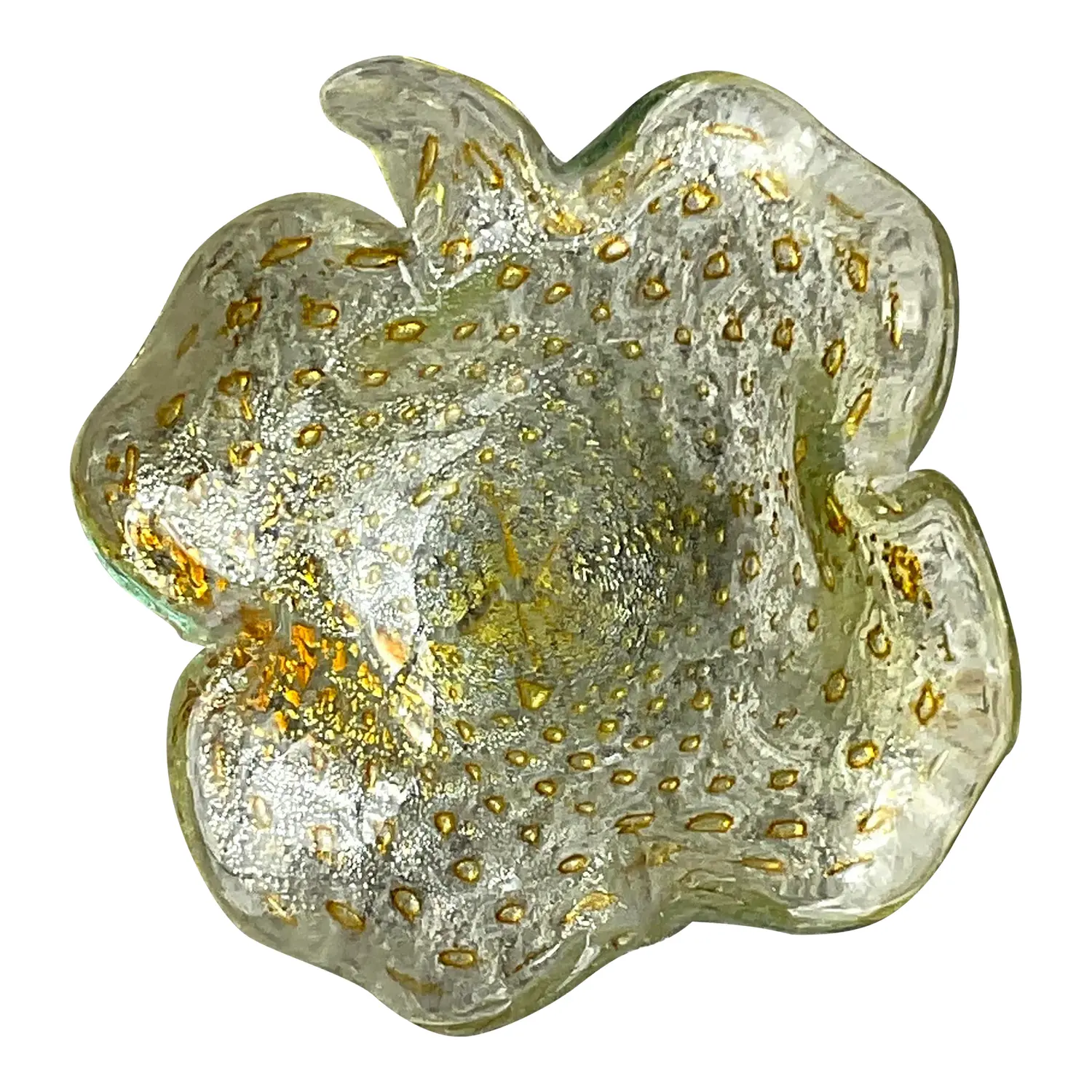 Vintage Italian Art Glass “Bullicante” Bowl