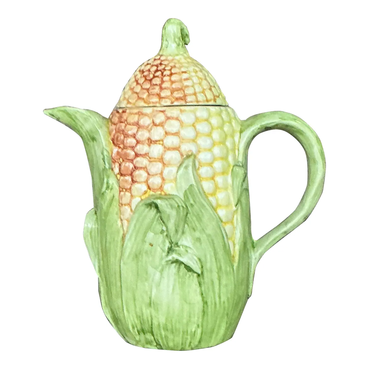 Vintage Italian Corn Cob Teapot
