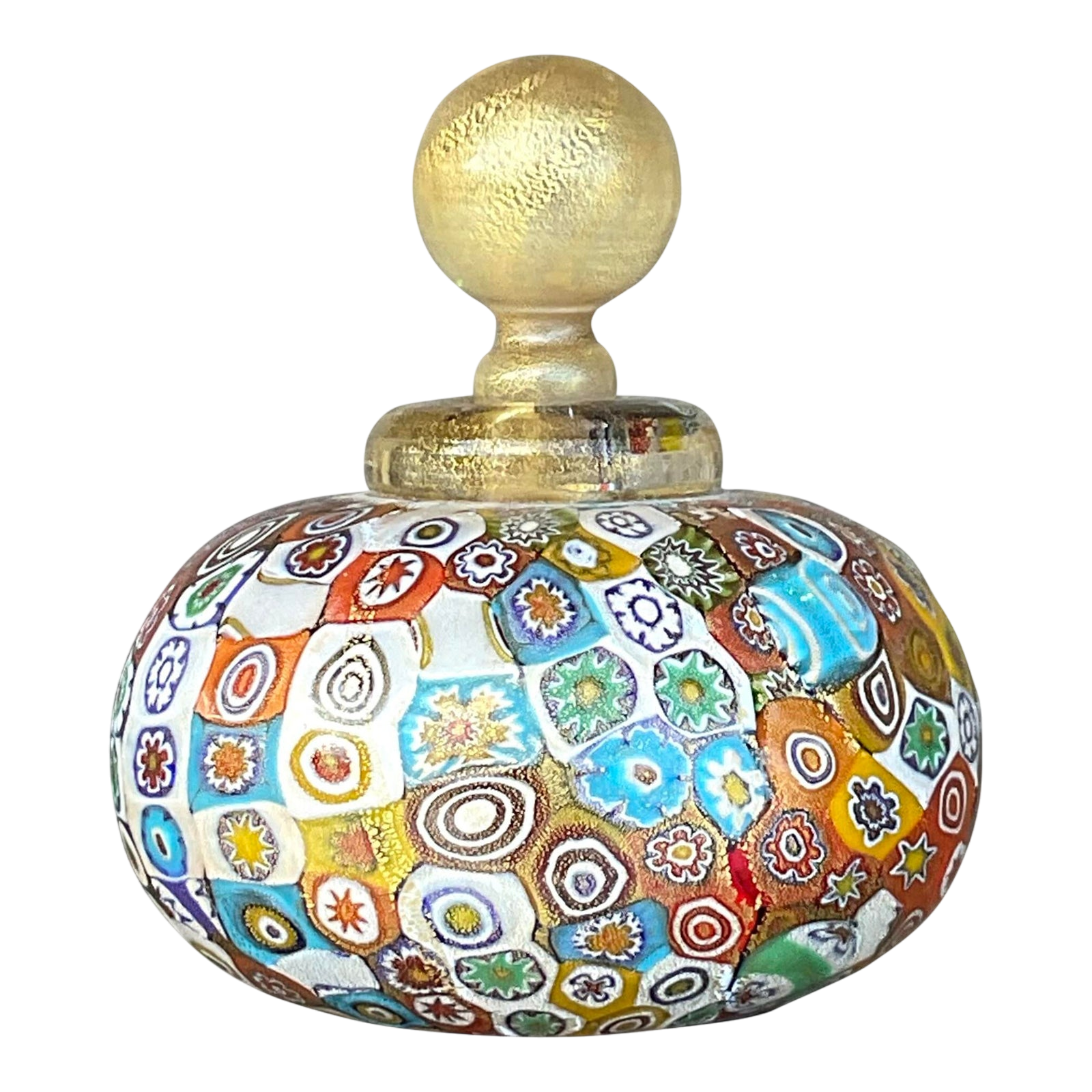 Vintage Italian Gambaro and Poggi Perfume Bottle - Detail view
