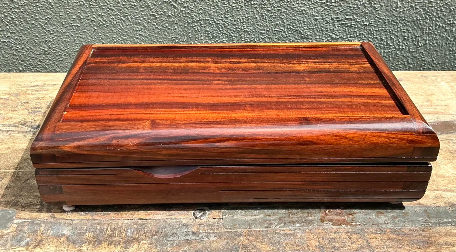 Vintage Italian Men’s Haberdashery Box - Back view