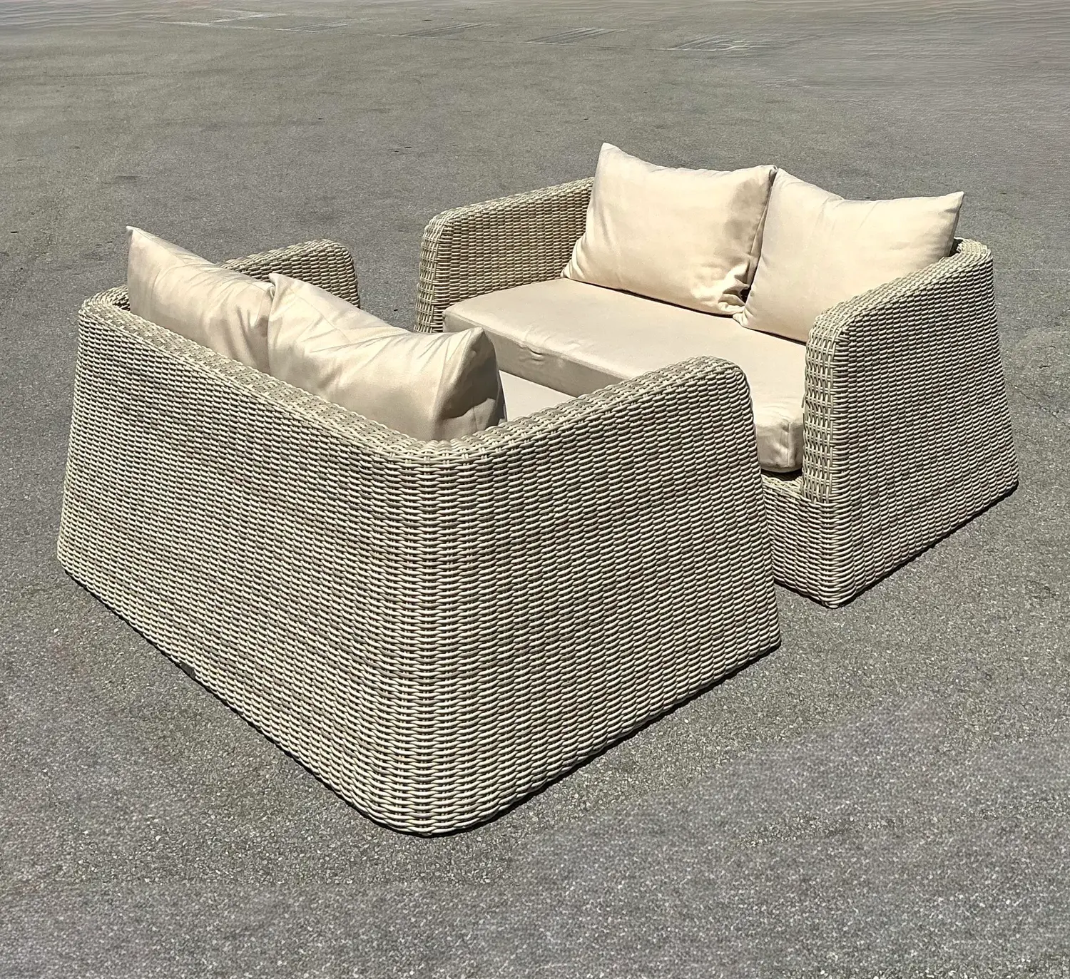 Vintage Janus Et Cie “Zeya” Two Seat Sofa - Side view
