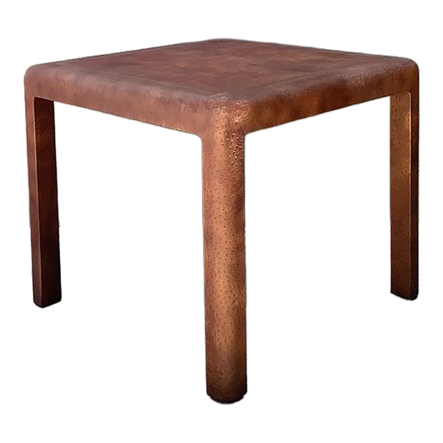 Vintage Karl Springer Ostrich Game Table - Detail view