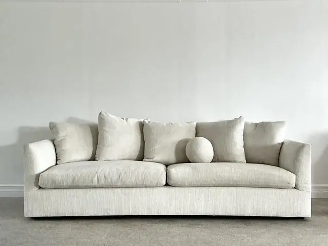 Vintage Kreiss Loose Cushion Sofa - Top view